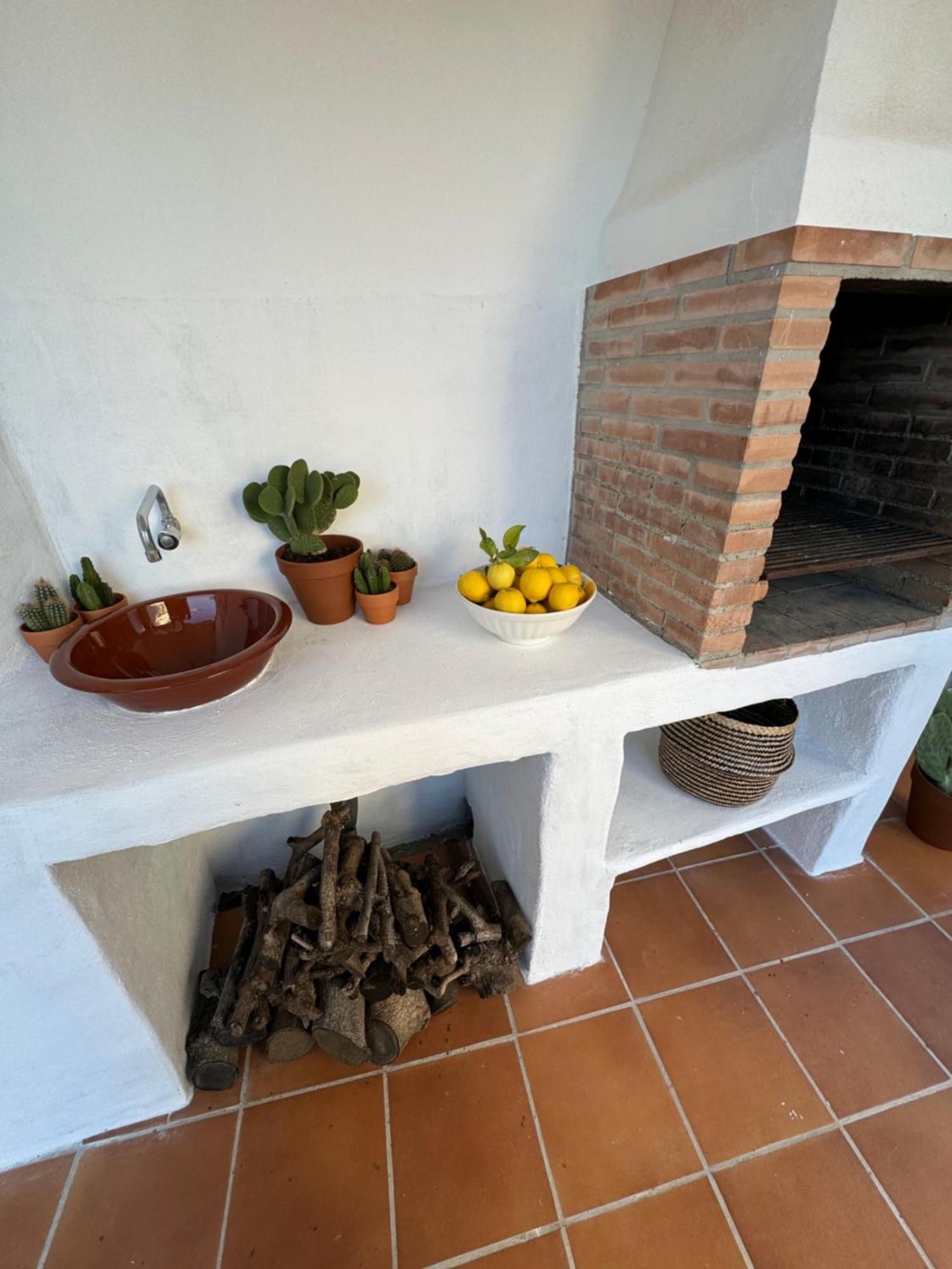 Villa En Frigiliana Con Piscina, Jacuzzi Y Espectaculares Vistas Exteriör bild